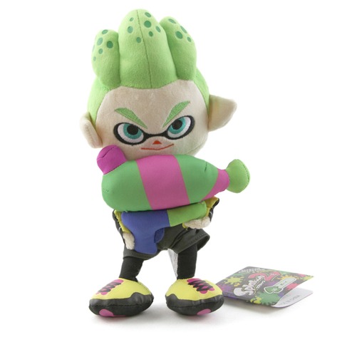 Splatoon Green Inkling Boy 9 Plush